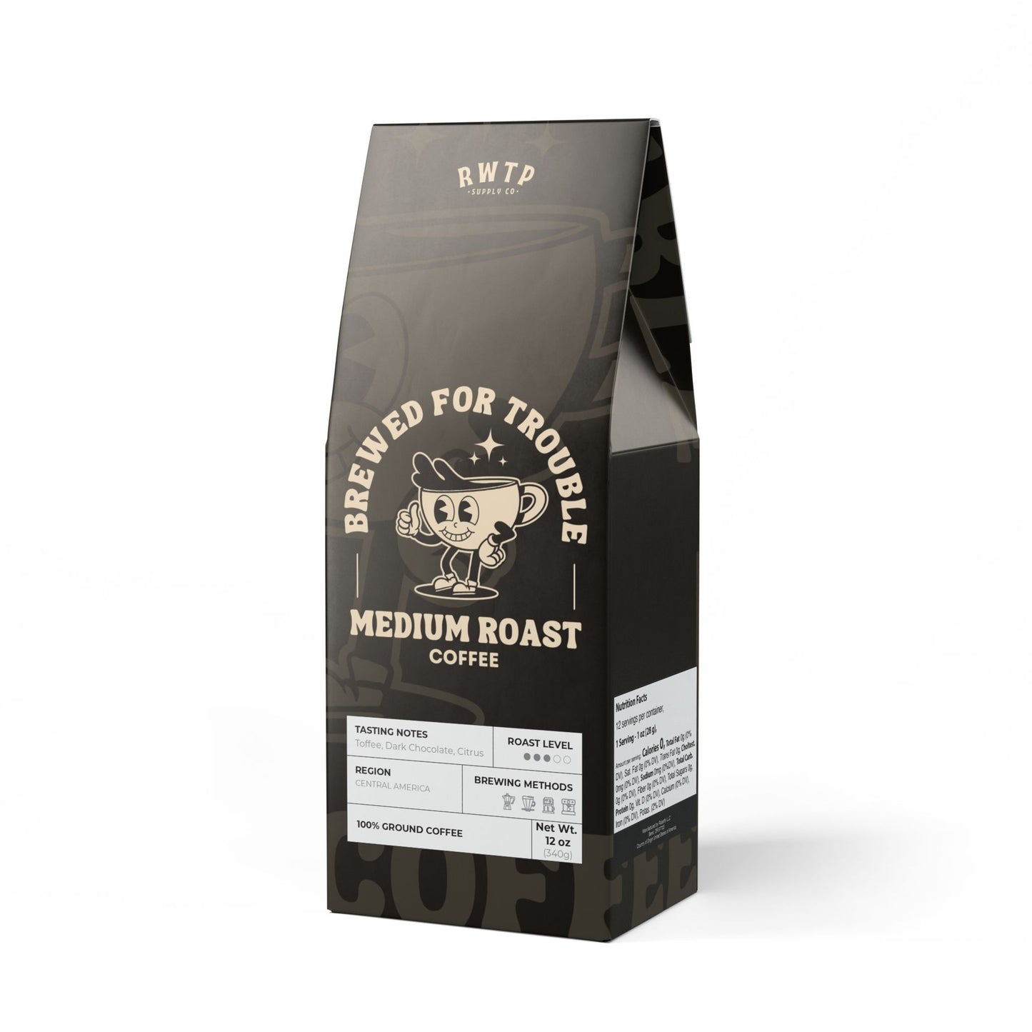 Brewed for Trouble Medium Roast Coffee