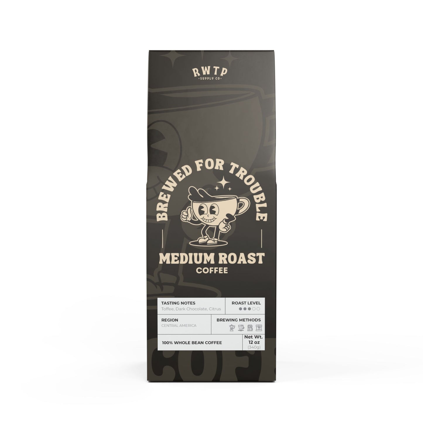 Brewed for Trouble Medium Roast Coffee