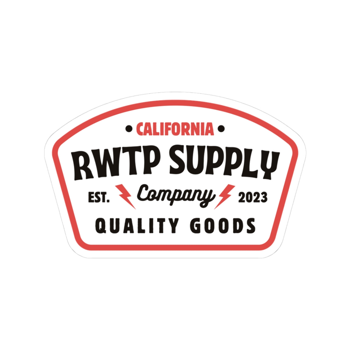 Vintage Logo Sticker