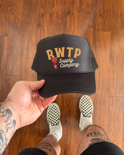 Hands Up Trucker Cap - Black