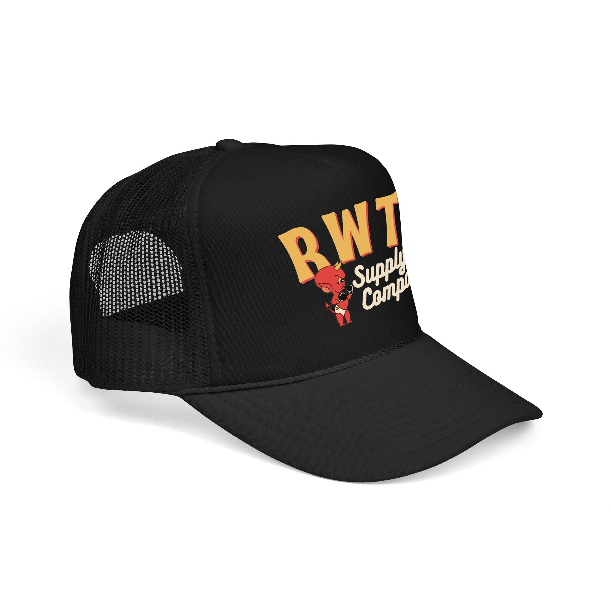 Hands Up Trucker Cap - Black